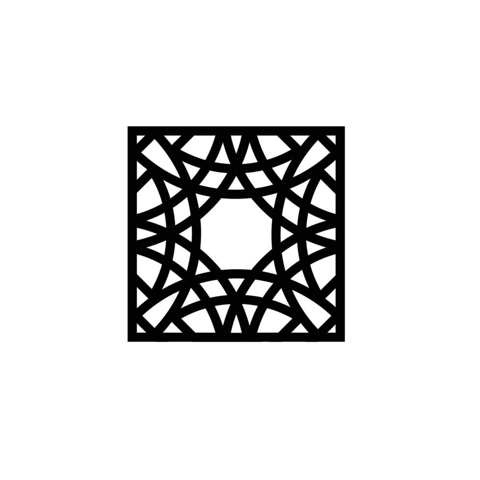 Vektorlogo-Designvorlagen - abstrakte Symbole im dekorativen arabischen Stil - Embleme für Luxusprodukte, Hotels, Boutiquen, Schmuck, orientalische Kosmetik, Restaurants, Geschäfte pro Vektor