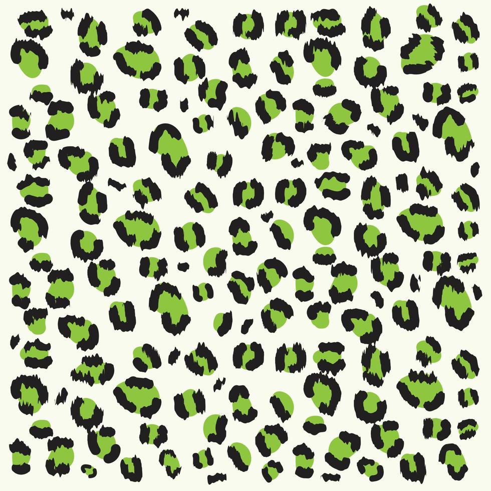 grön leopard mönster djur- hud, afrika bakgrund, päls textur sömlös, leopard mönster, päls textur, djur- päls sömlös mönster leopard vektor