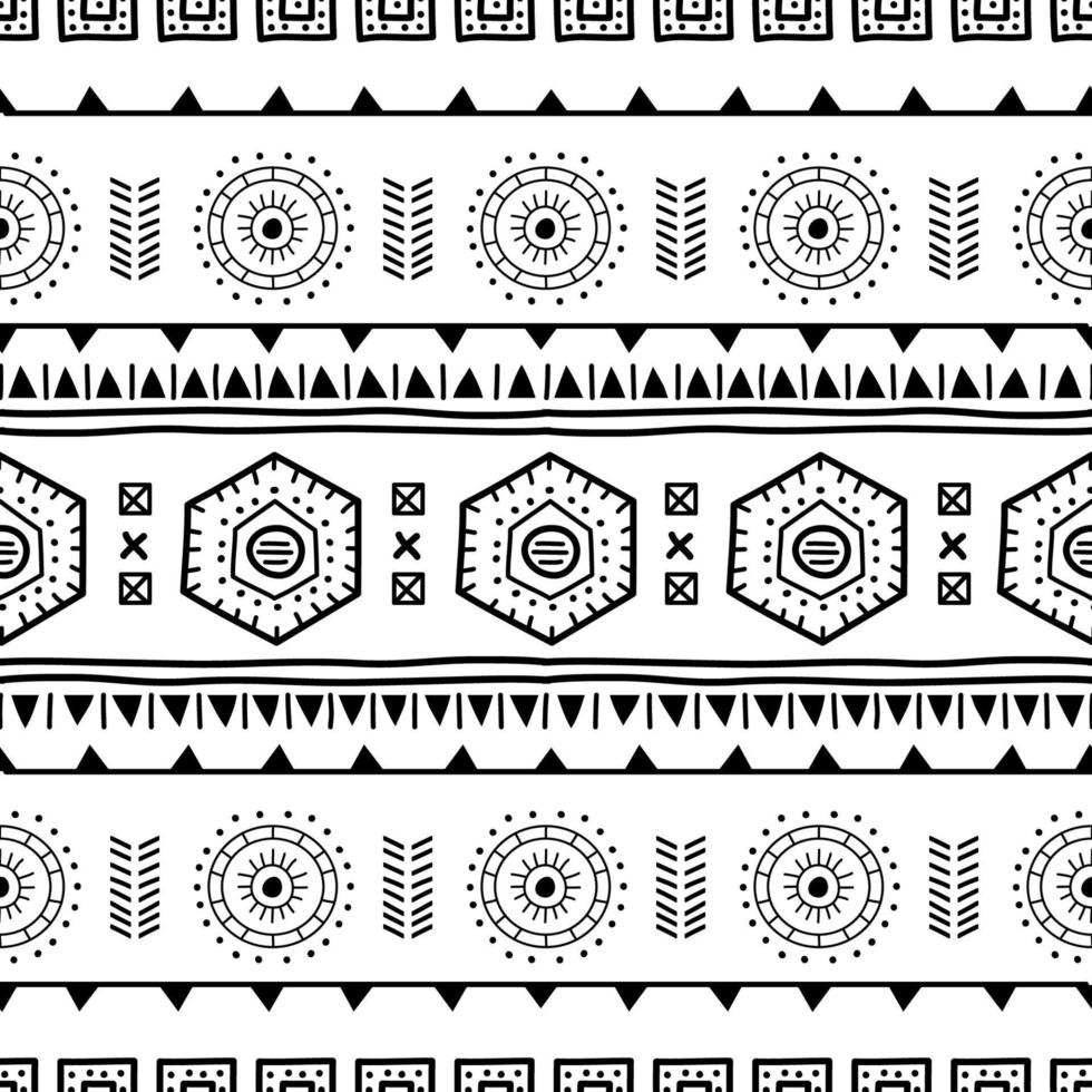 navajo sömlösa mönster. ikat bakgrund med traditionell design textur vektor