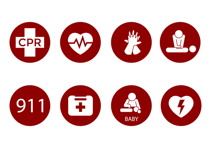 Kostenlose CPR Icon Vektor