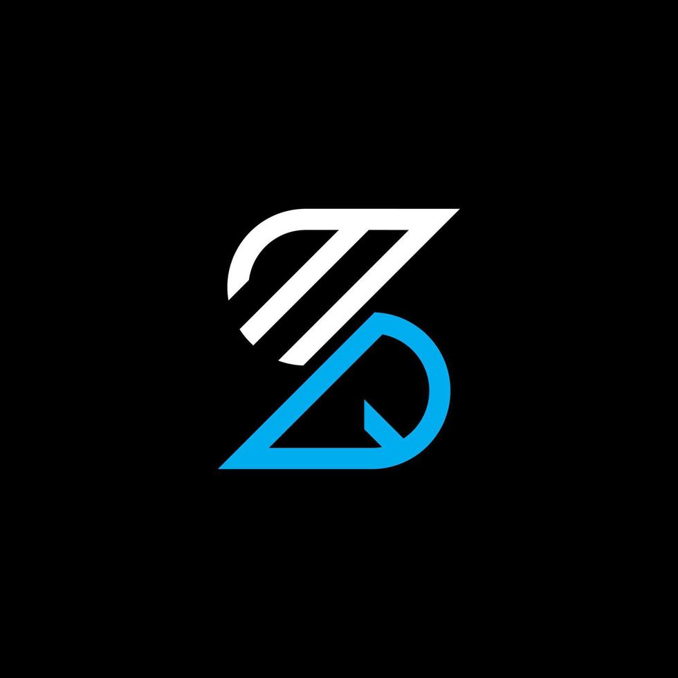 mq letter logotyp kreativ design med vektorgrafik, mq enkel och modern logotyp. vektor