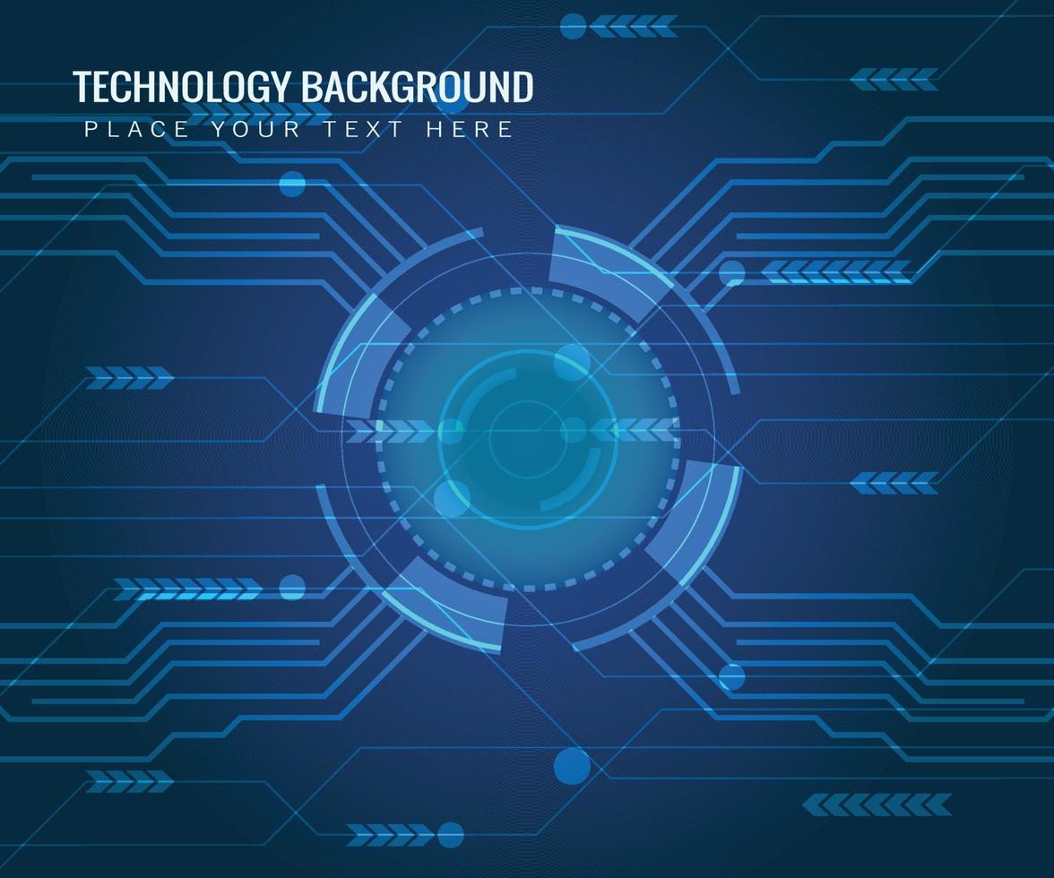 hud. Radarschirm. futuristische Benutzeroberfläche. Vektorillustration für Ihr Design. technologischer Hintergrund. vektor