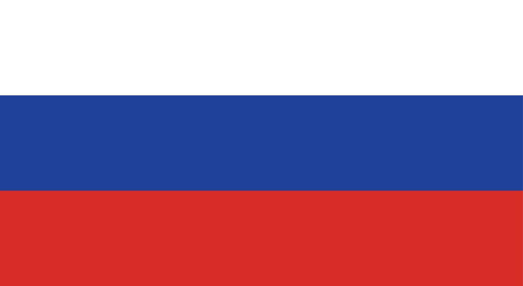 ryssland flagga nationell emblem grafisk element illustration mall design vektor