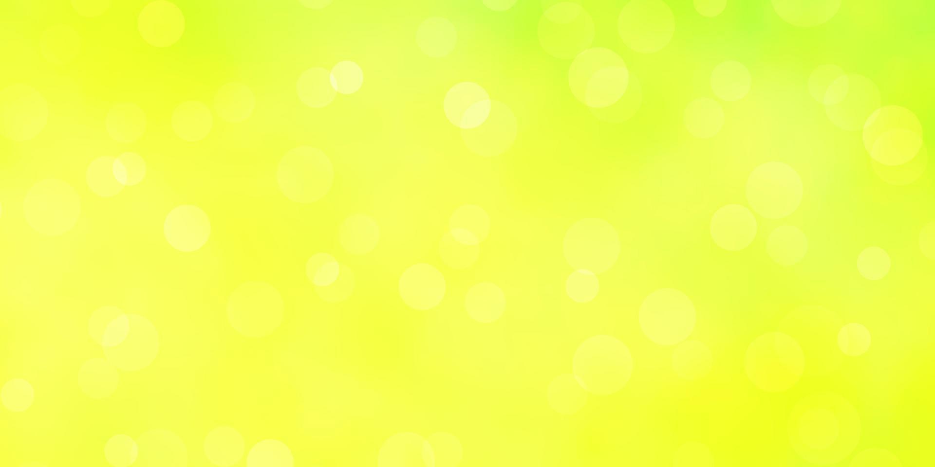 ljusgrön, gul vektorstruktur med skivor. vektor