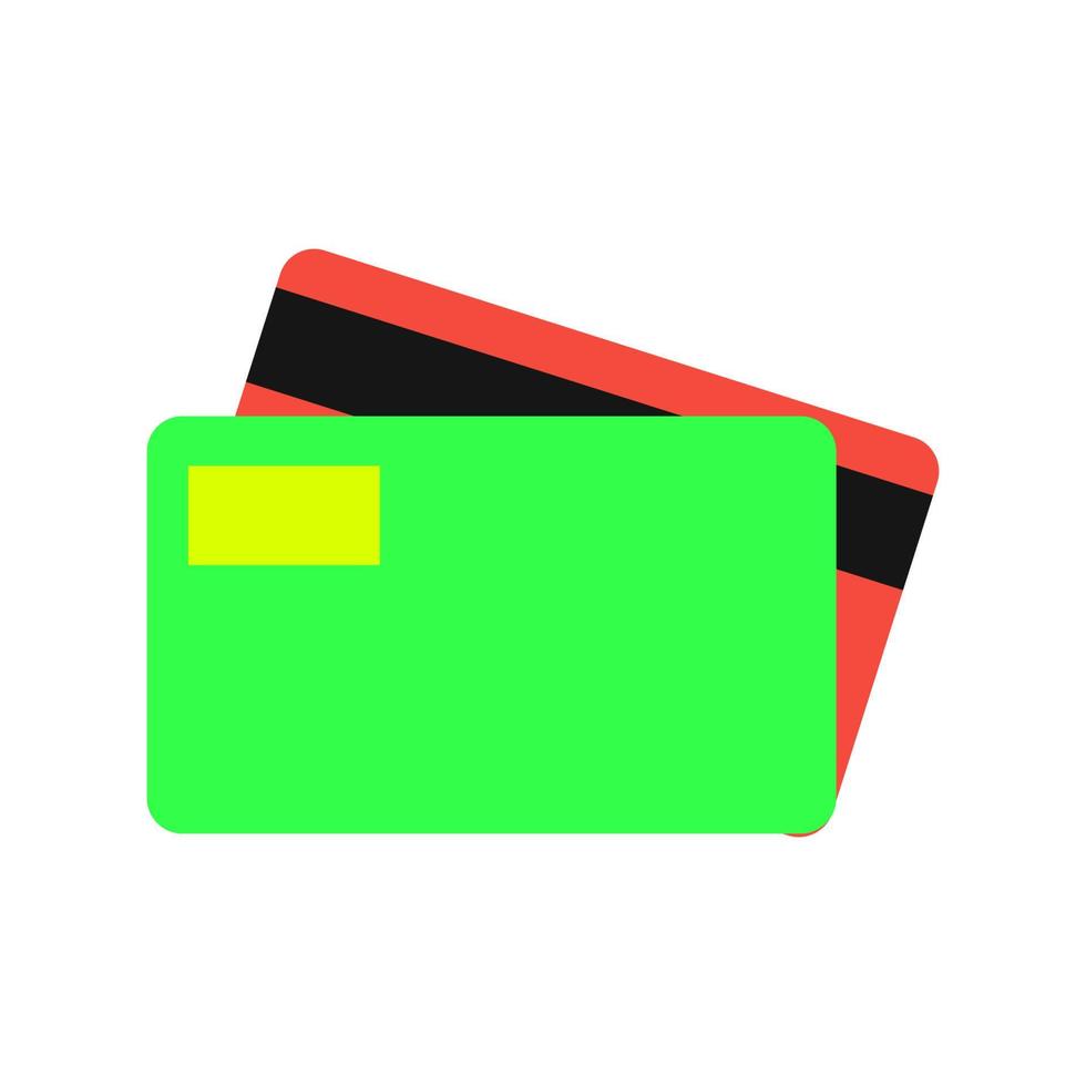Kreditkarte Finanzen Business Illustration Vektor Icon Kunststoff Währungsbank. geld einkaufen kreditkarte debit zahlung handel bar bezahlen. Handelsgeschäft Finanzkunden-Banking-Symbol