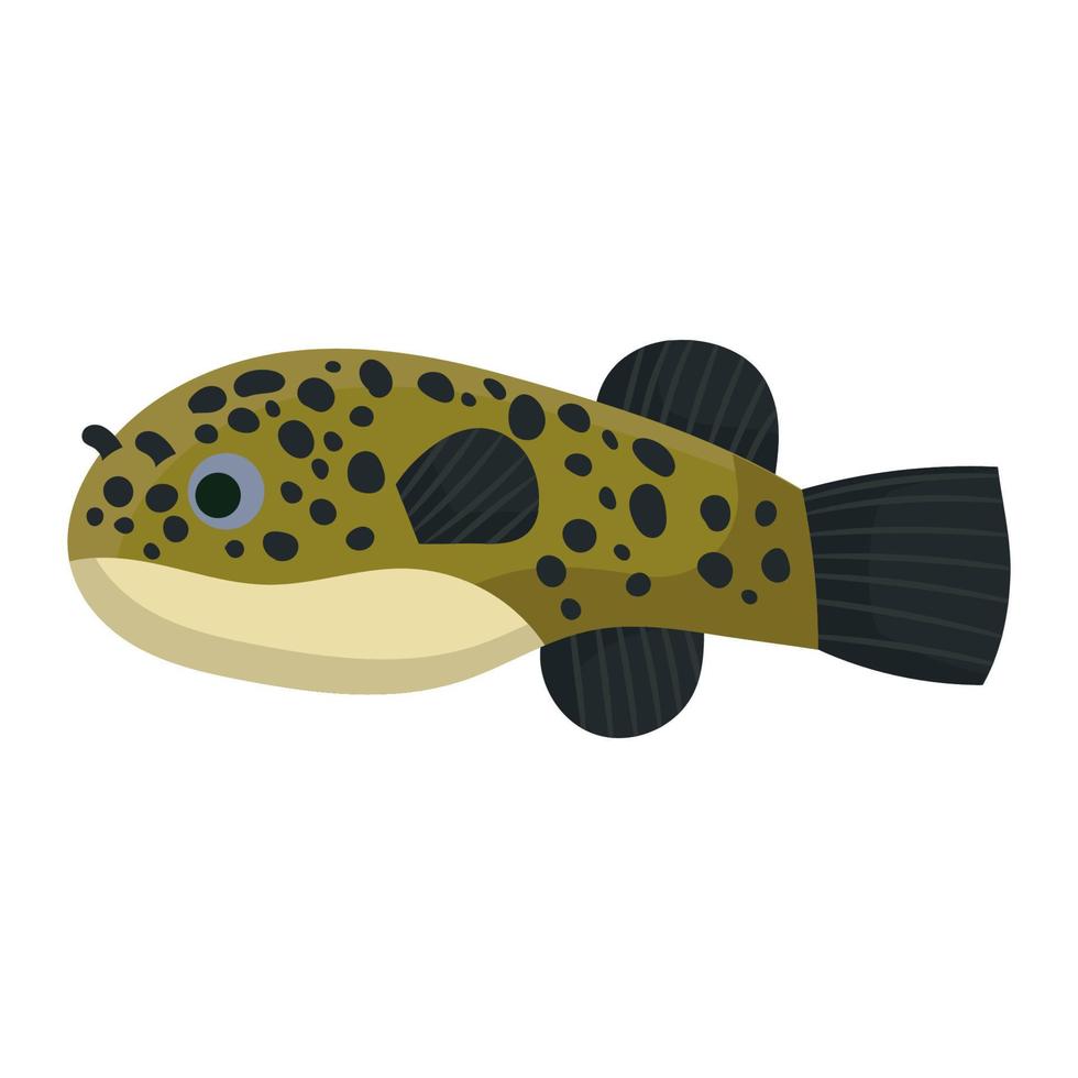 tetradon fisk akvarium vatten djur- natur och vektor under vattnet vatten- konst. tropisk illustration fisk med svans och fena. skön dekorativ flerfärgad sällskapsdjur teckning och ichthyology korall rev