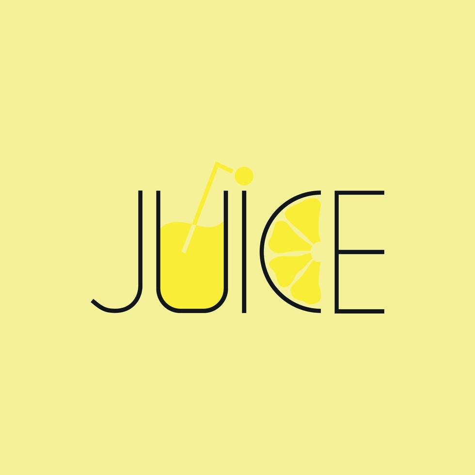 orange juice logotyp. detta logotyp var skapas för en företag eller företag engagerad i drycker tillverkad från orange juice som de huvud ingrediens. vektor