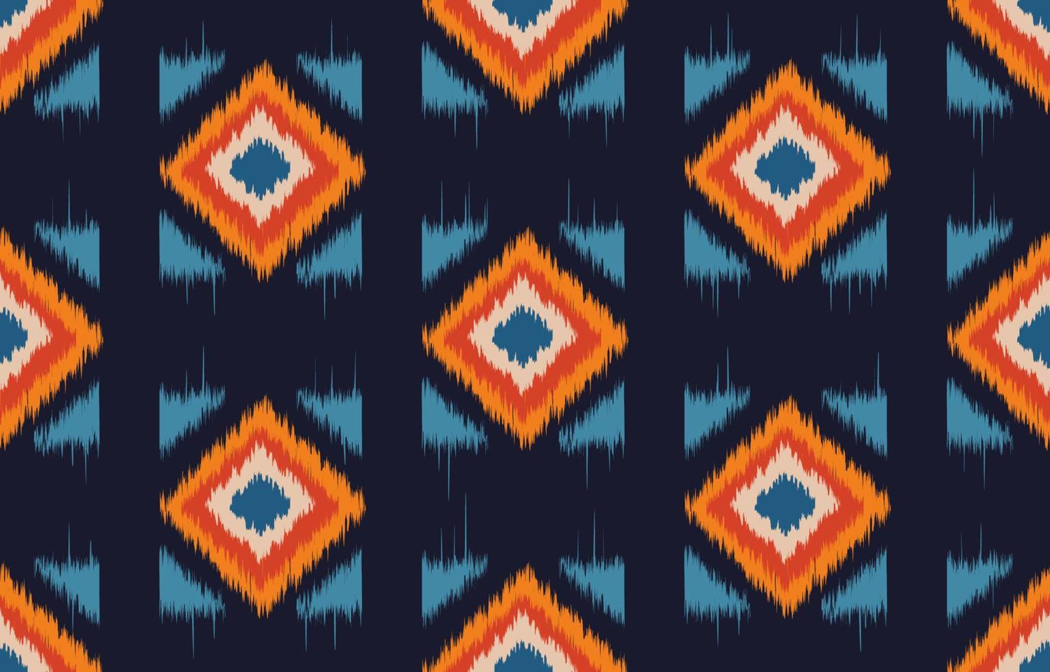 stoffmuster, geometrisches ethnisches orientalisches nahtloses muster traditionelles design für hintergrund, teppich, tapete. kleidung, verpackung, batikstoff, vektorillustration. ikat tribal indian.fashion textil vektor