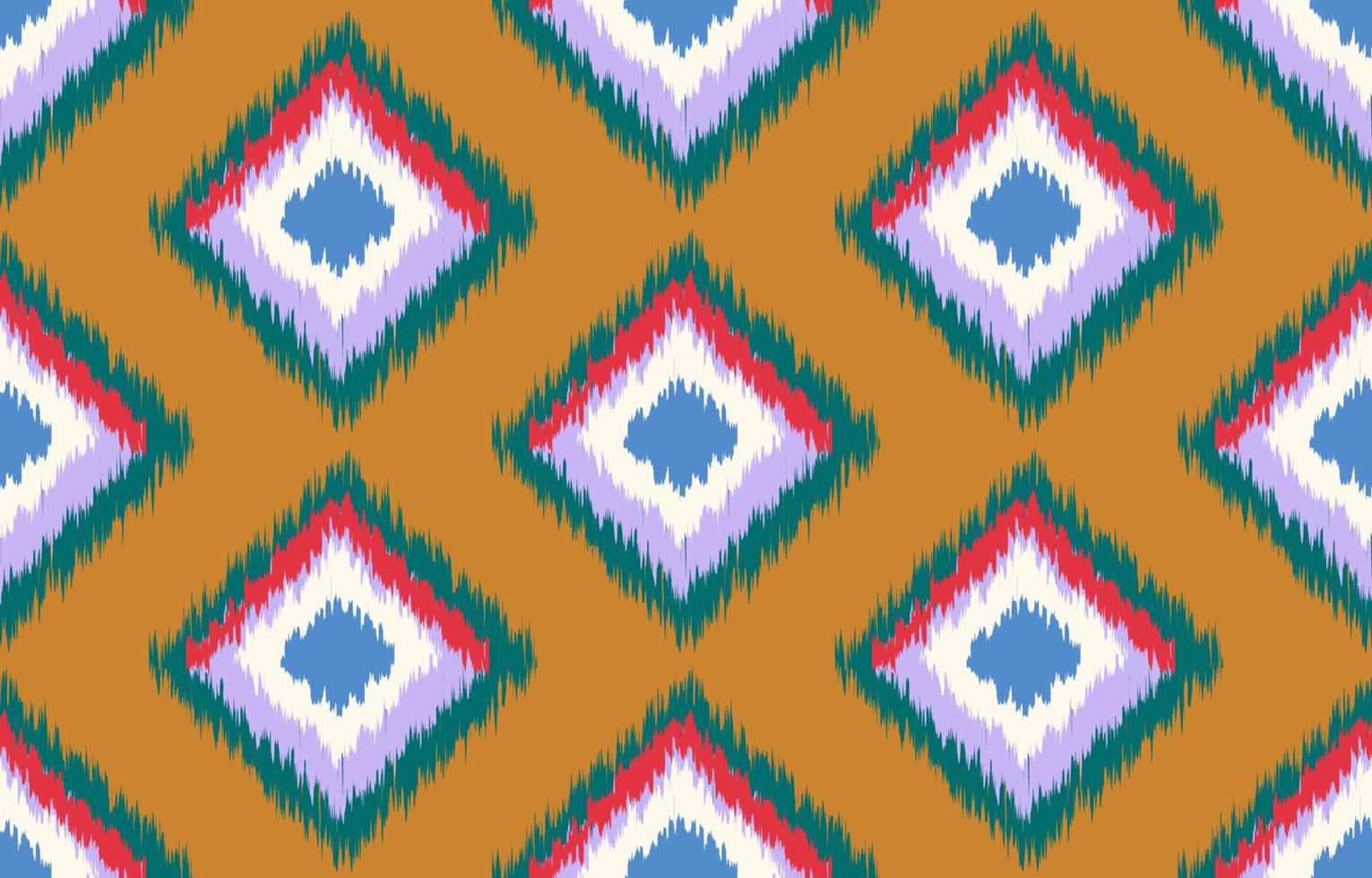 stoffmuster, geometrisches ethnisches orientalisches nahtloses muster traditionelles design für hintergrund, teppich, tapete. kleidung, verpackung, batikstoff, vektorillustration. ikat tribal indian.fashion textil vektor