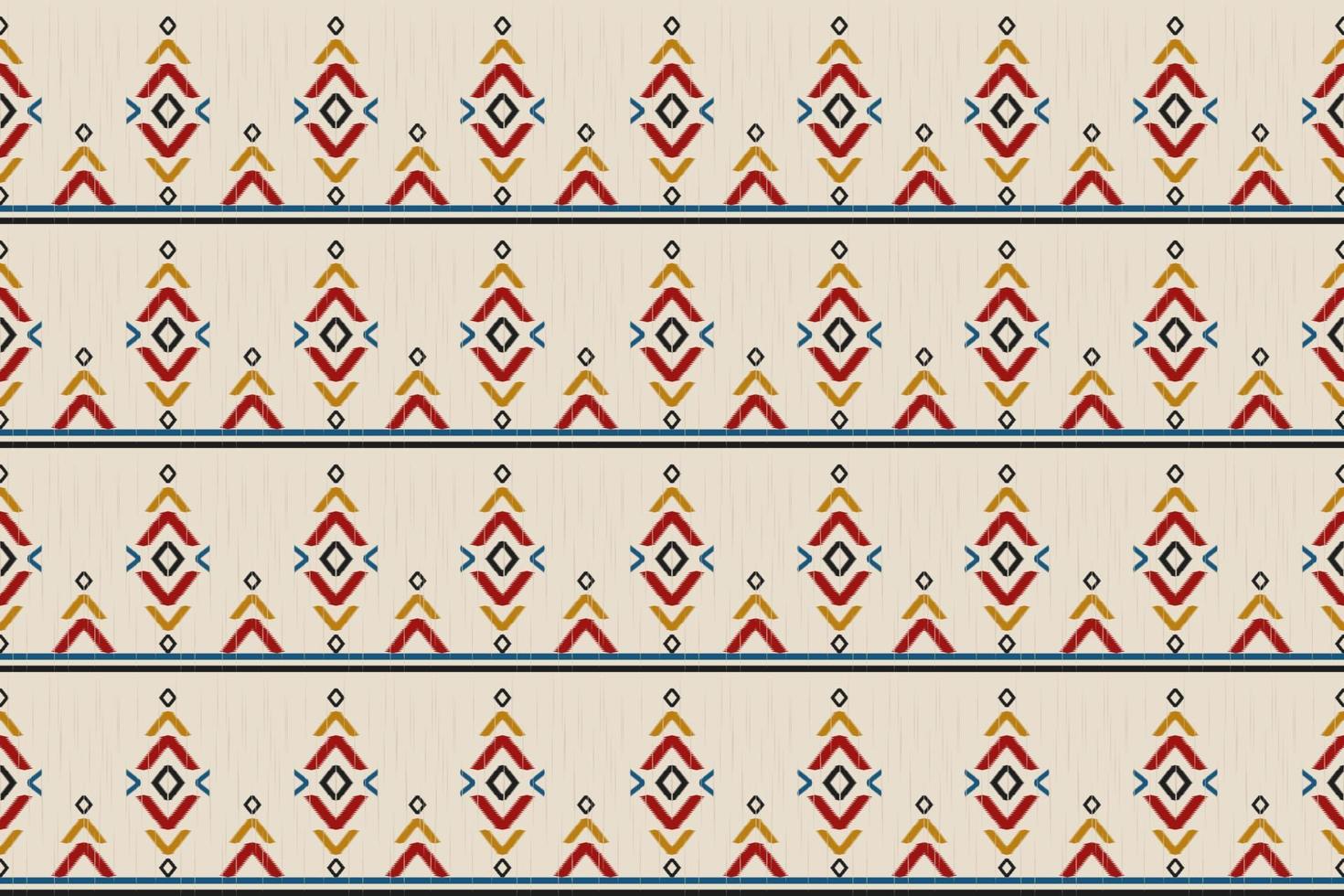 etniska orientaliska ikat seamless traditionella mönster. tyg indisk stil. design för bakgrund, tapeter, vektorillustration, tyg, kläder, matta, textil, batik, broderi. vektor