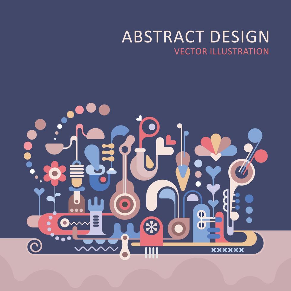 abstrakt vektordesign vektor