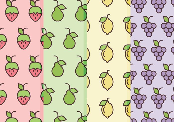 Vektor Früchte Muster