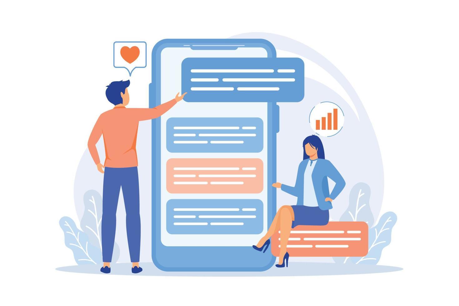 uppkopplad undersökning internet frågeformulär form, uppkopplad marknadsföring forskning verktyg, data analys plattform, skaffa sig publik respons, kund service platt design modern illustration vektor