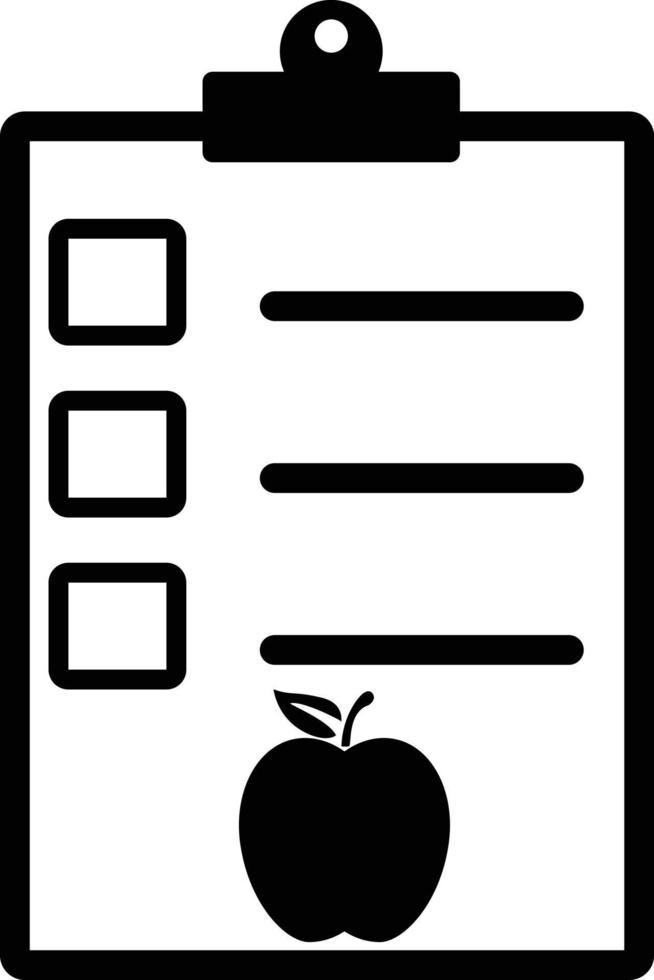 näring ikon på vit bakgrund. näringsämne tecken. diet symbol. platt stil. vektor