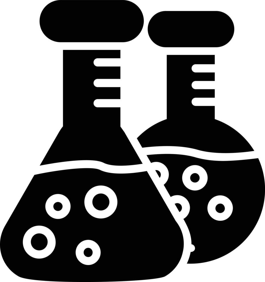 Flaschen-Glyphe-Symbol vektor