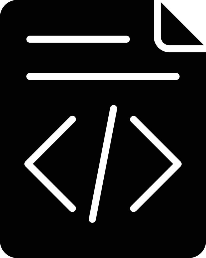 Dateierweiterungs-Glyphe-Symbol vektor