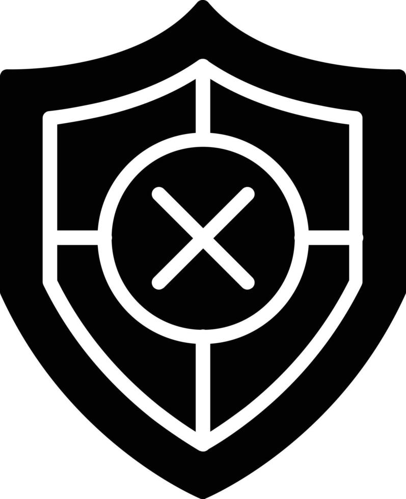 Symbol für unsichere Glyphe vektor