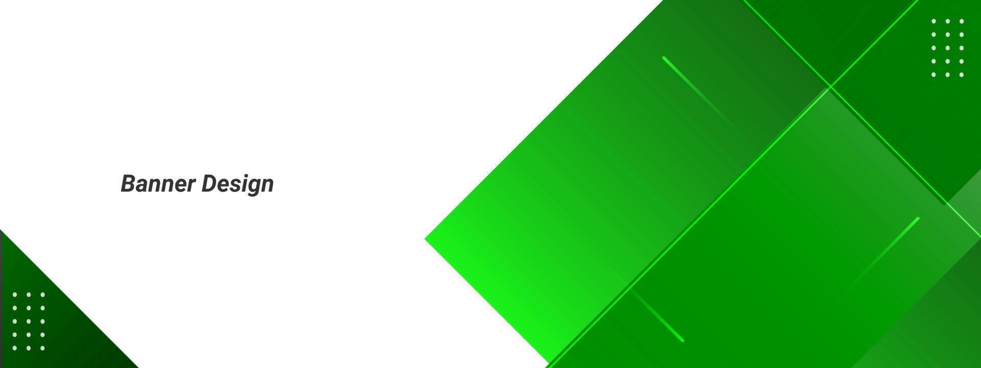 abstrakter geometrischer glänzender dekorativer grüner moderner bunter Designhintergrund vektor