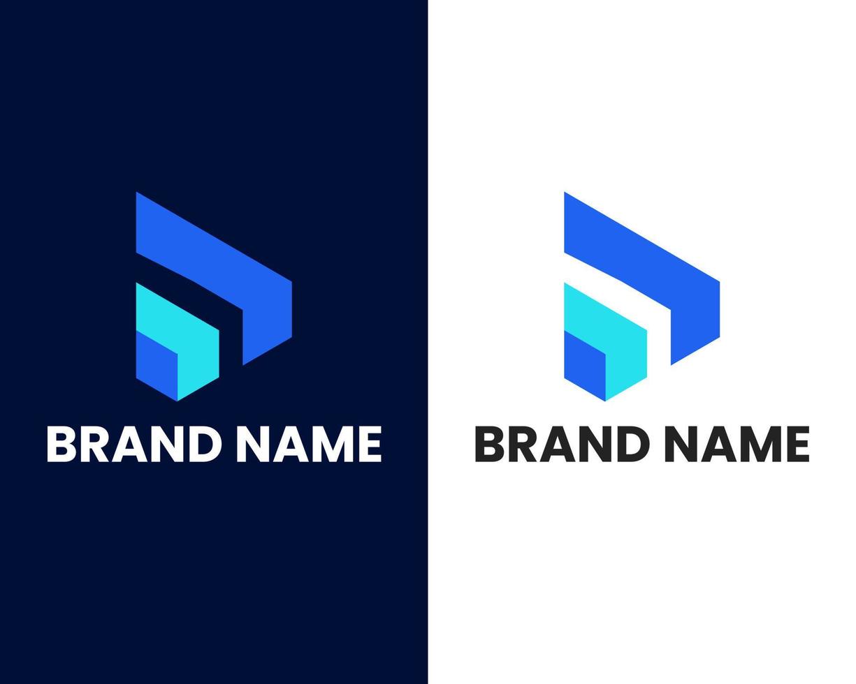 buchstabe b und f markieren moderne logo-design-vorlage vektor