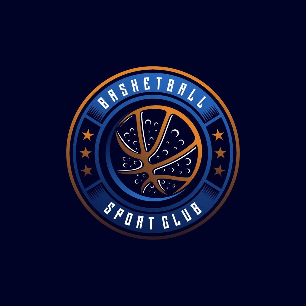 basketboll sport logotyp design vektor illustration