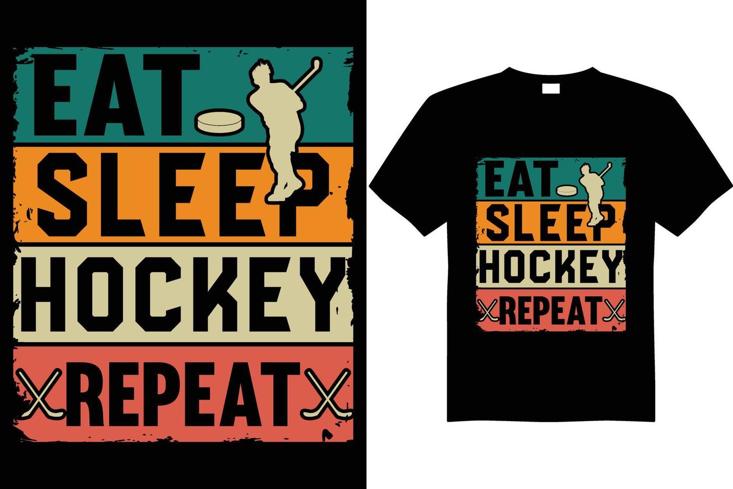 hockey t skjorta design, rolig hockey t skjorta vektor