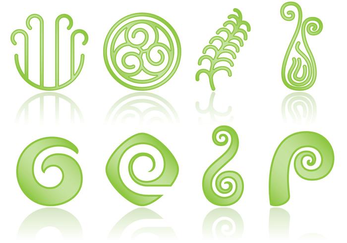 Koru Logo Vektoren