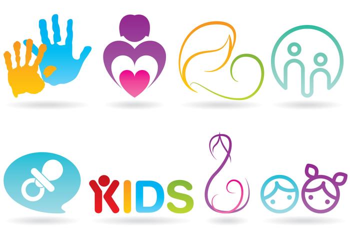 Infant Care Logo Vektoren