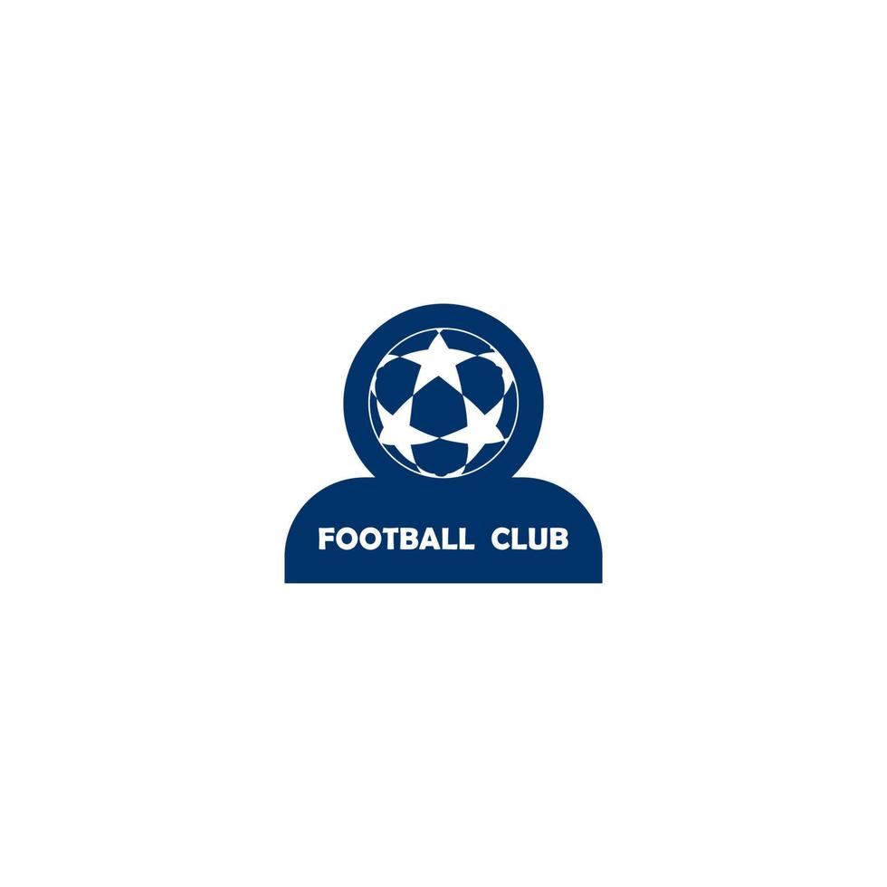 Fußball-Logo-Vektor vektor
