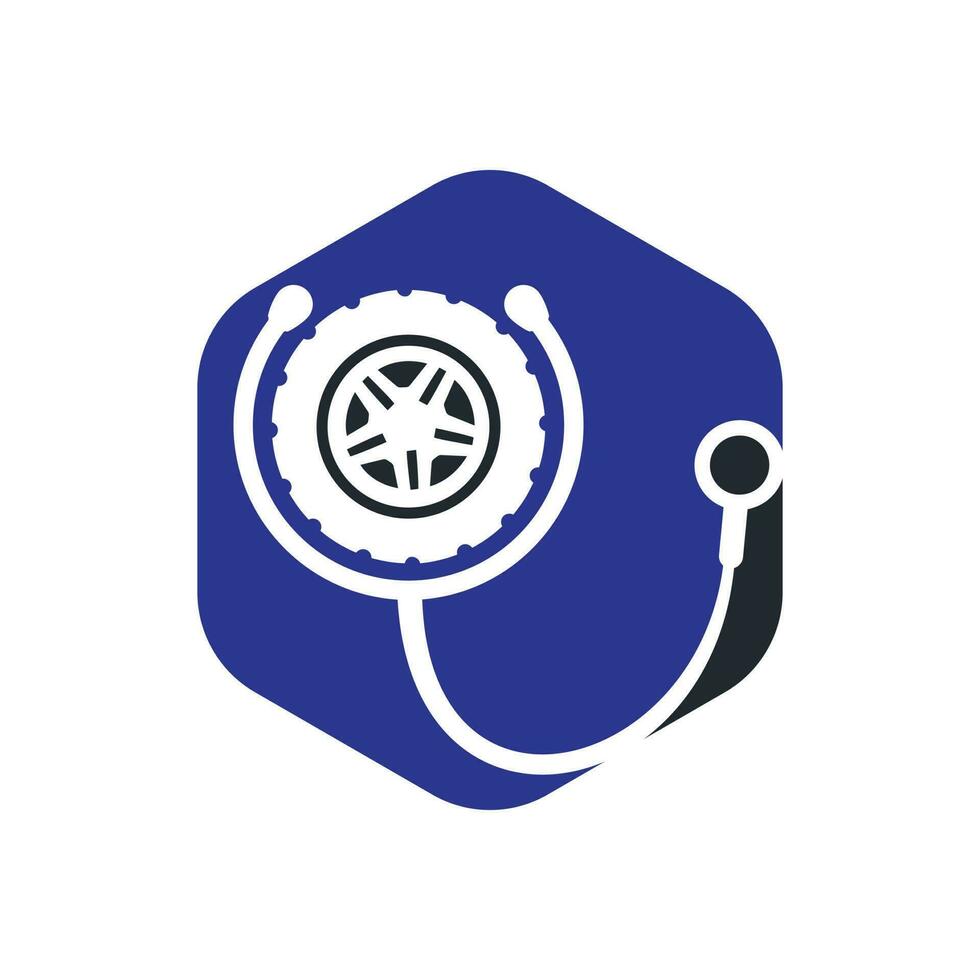 logo-konzept für automobilunterstützung und pflege. vektor