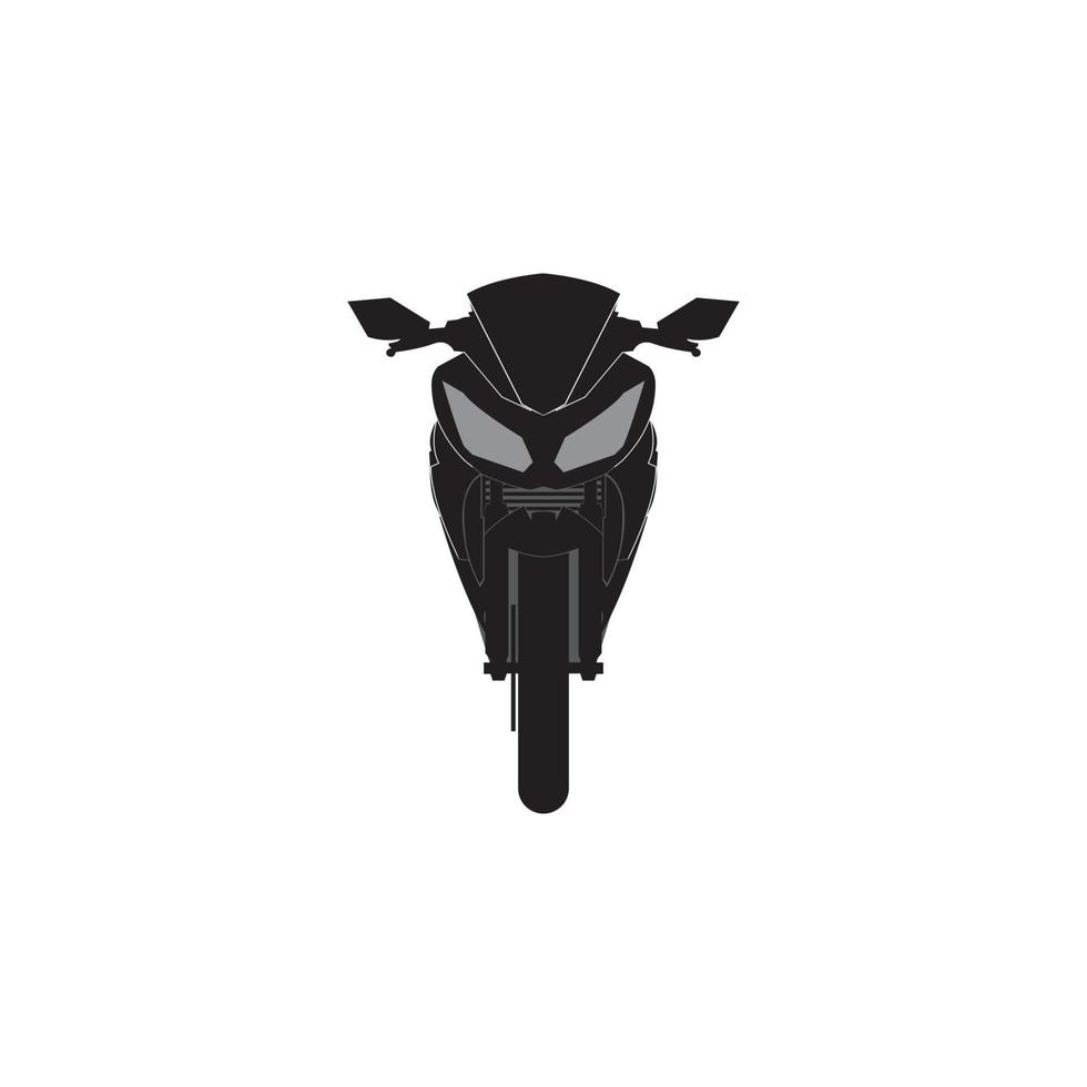 Motorrad-Icon-Vektor vektor