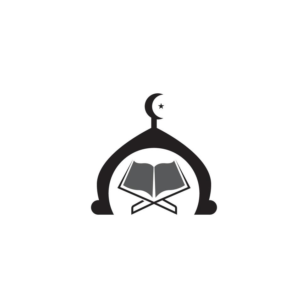 Koran-Logo-Vektor-Illustration-Symbol-Design vektor