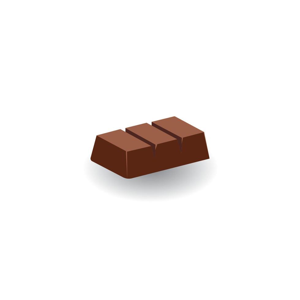 choklad ikon drake logotyp bakgrund, vektor illustration mall design