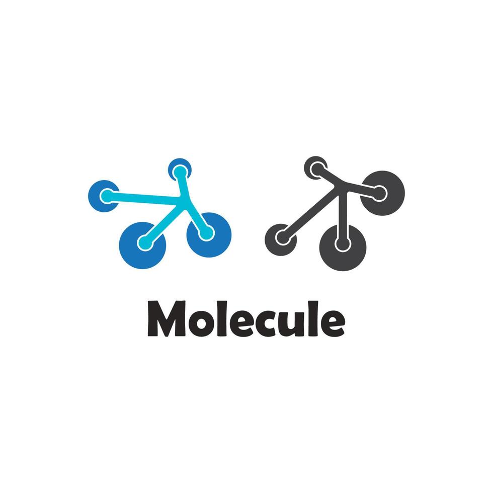 Molekül-Logo-Vektor vektor