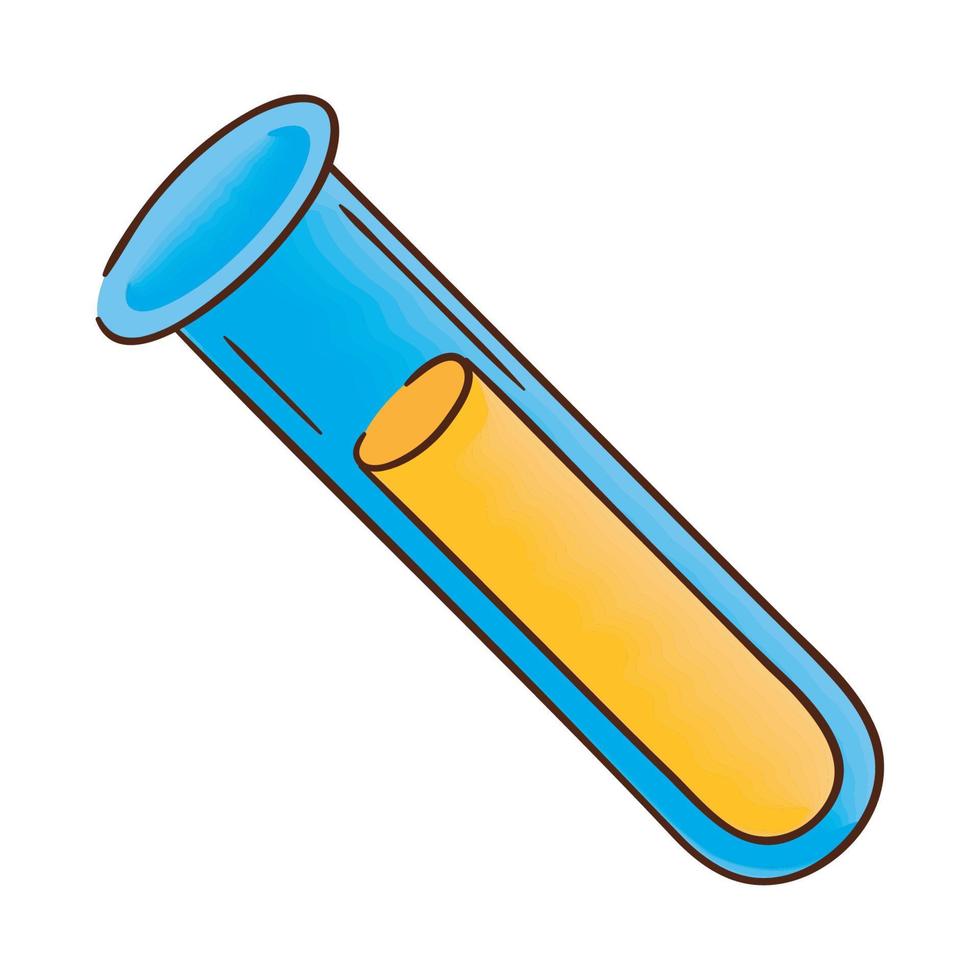 Chemiekolben-Symbol vektor