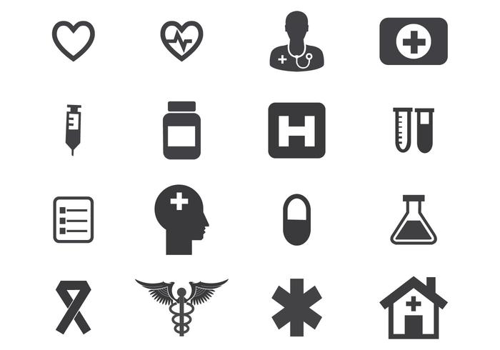 Free Medical Icon Set Vektor