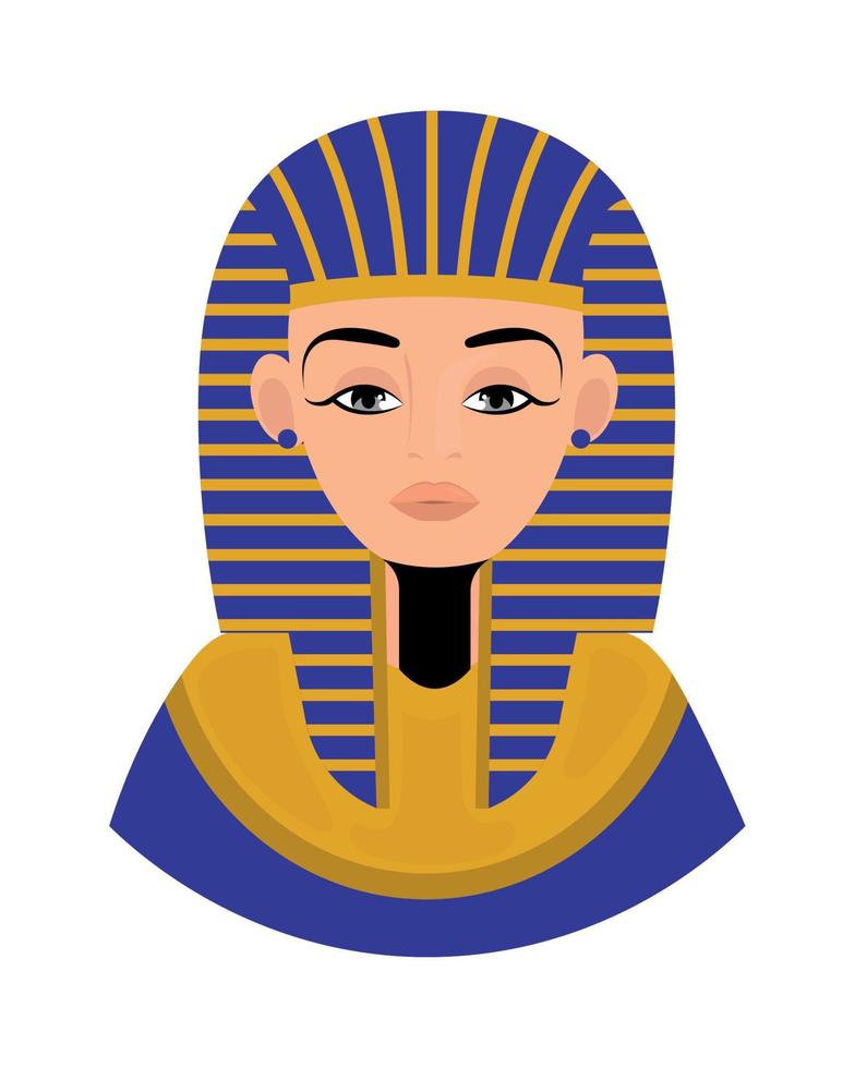 altägyptischer pharao vektor