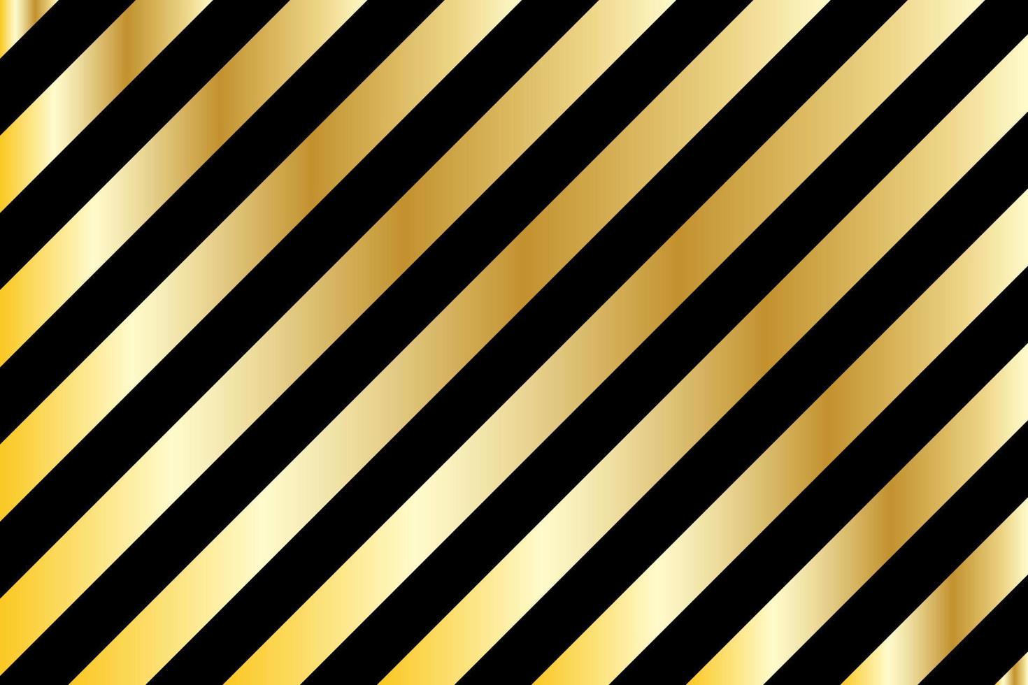 schwarzes goldenes Streifenmuster. abstrakter Hintergrund. Vektor-Illustration. vektor