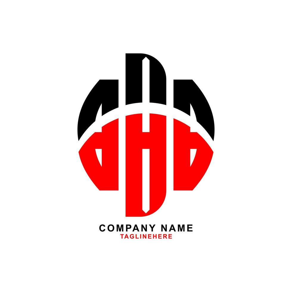 kreatives BBB-Brief-Logo-Design mit weißem Hintergrund vektor