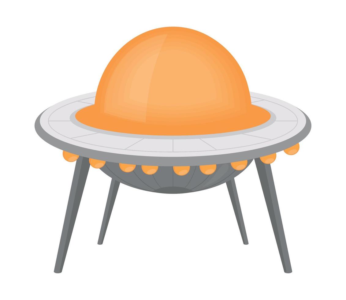 Weltraum-UFO-Symbol vektor