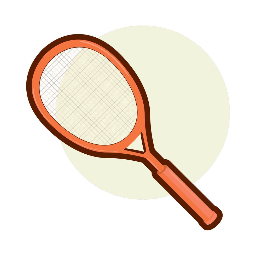 tennis racket sport ikon vektor
