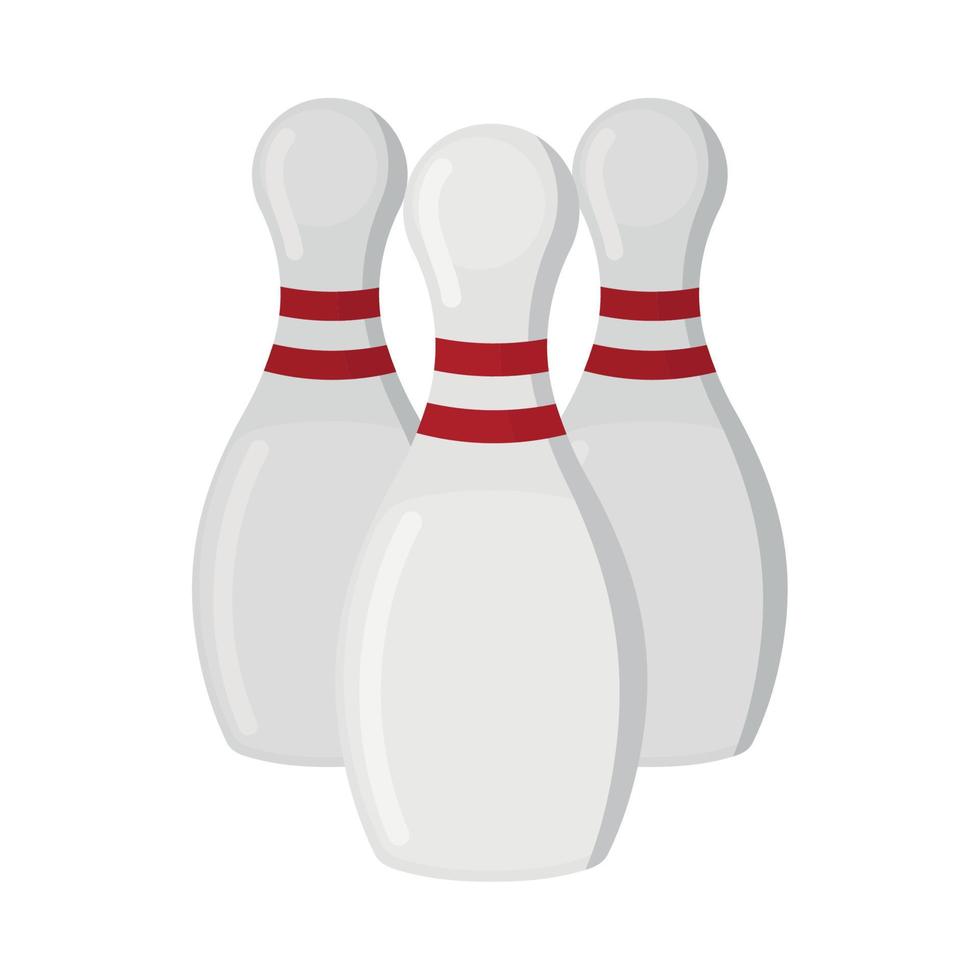 bowling stift sport vektor