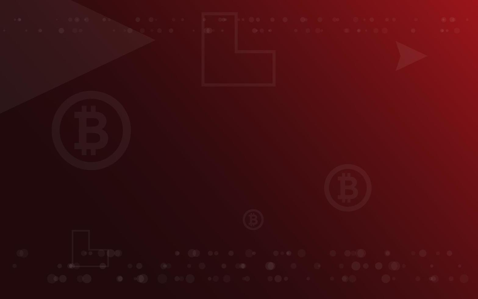 hellgrüner Hintergrund, Illustrationsvektor der Bitcoin-Kryptowährung für Seite, Logo, Karte, Banner, Web und Druck. vektor