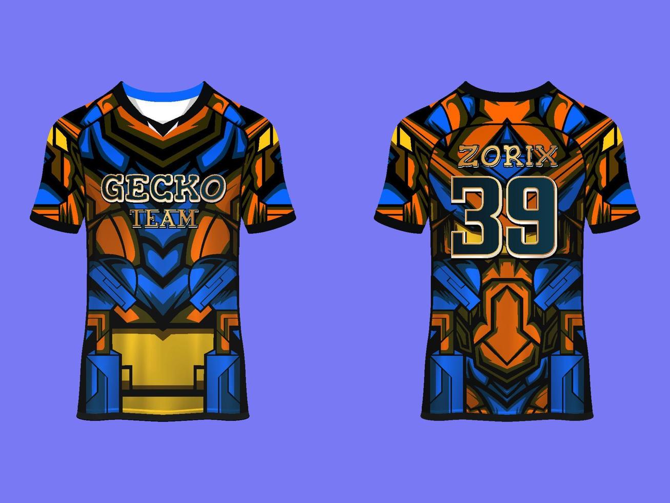 raglan ärmar jersey design vektor