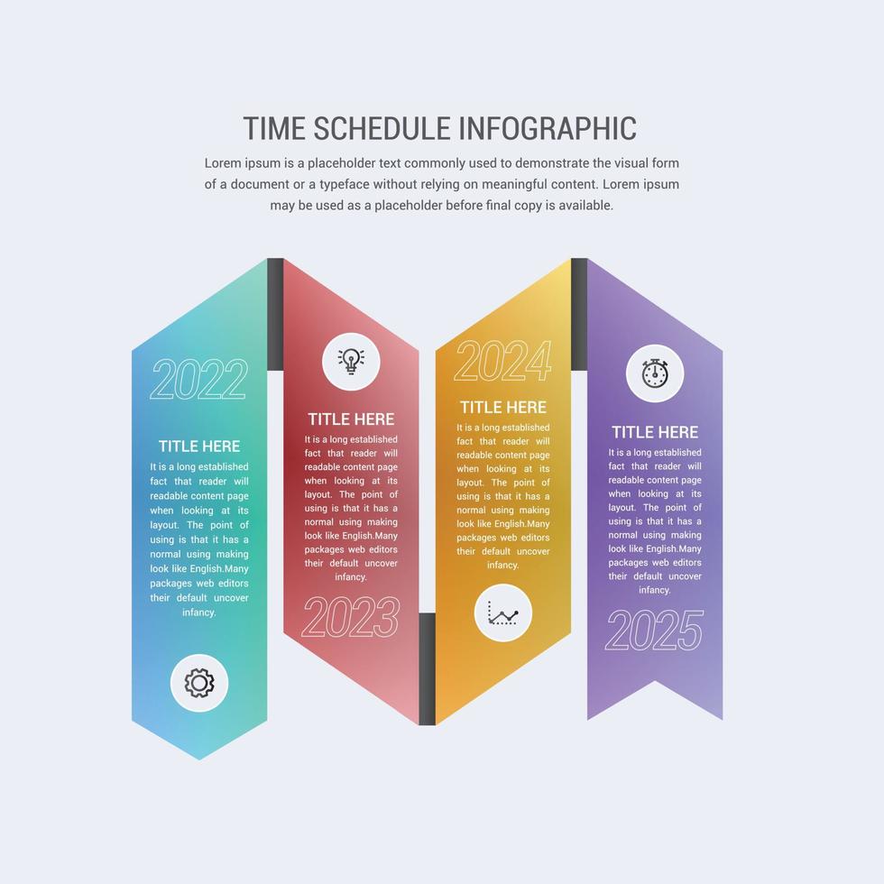 geschäftsstrategische infographic designillustration vektor