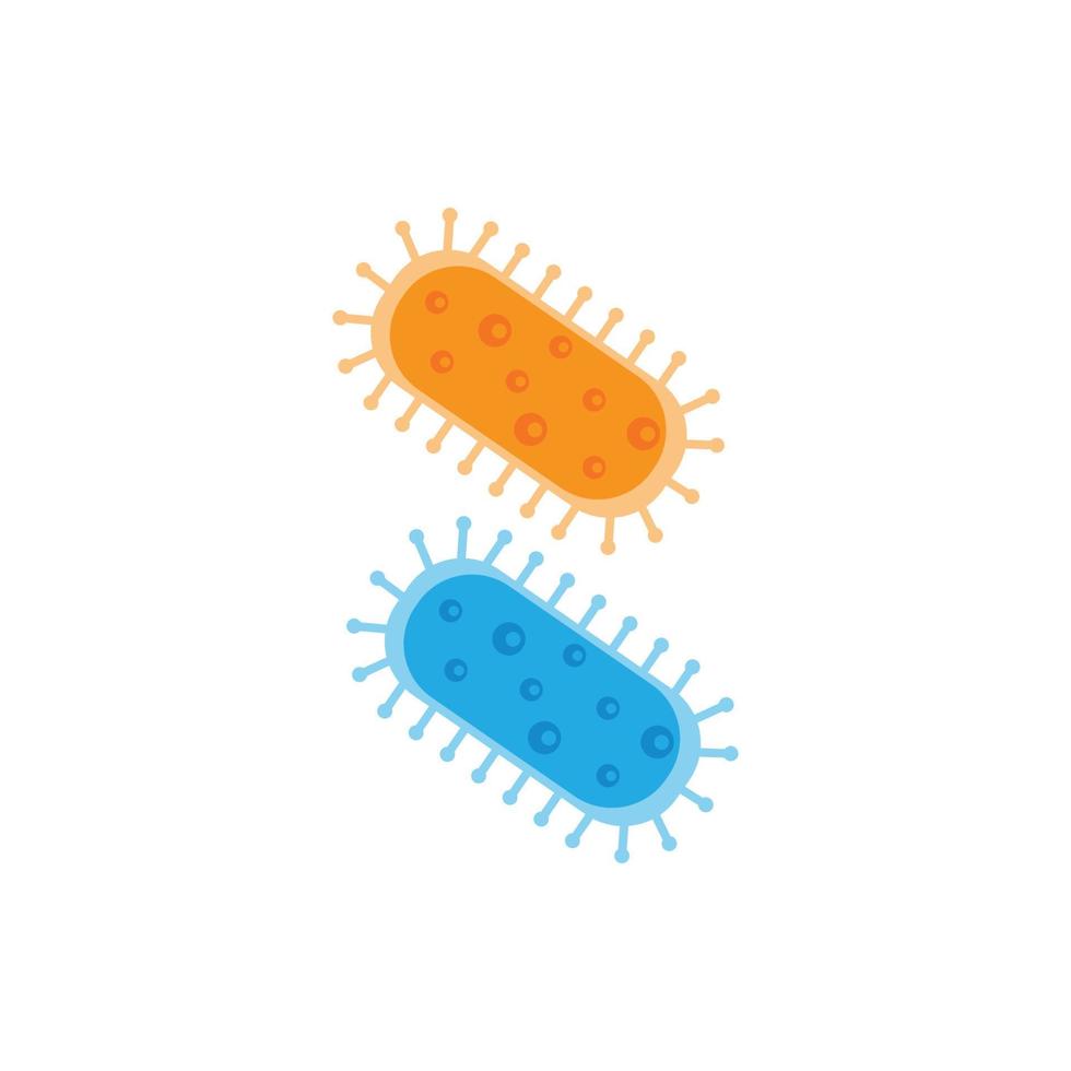 Virus-Vektor-Illustration-Icon-Template-Design vektor