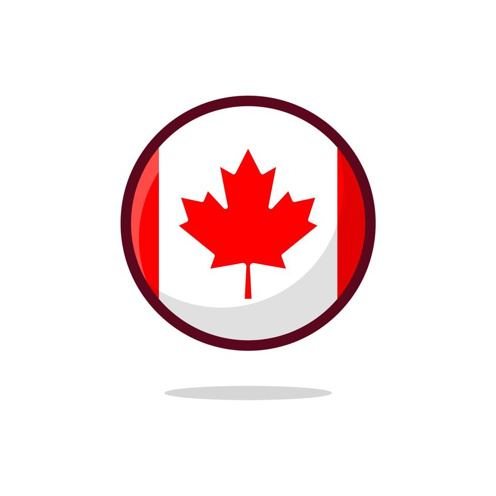 Kanada-Flagge-Symbol vektor