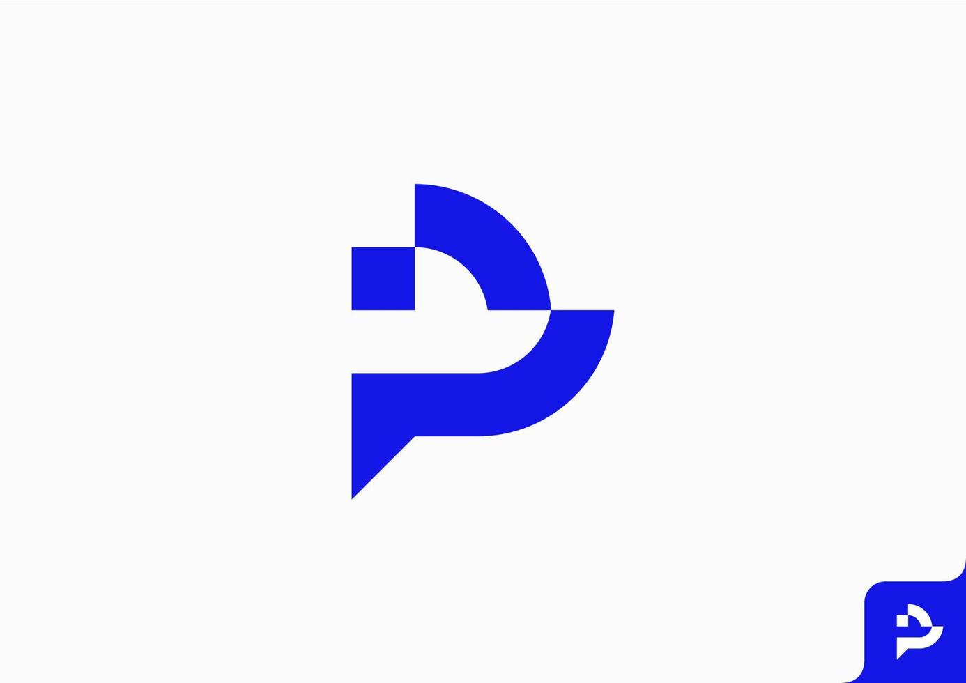logotyp design med platt minimalistisk begrepp vektor