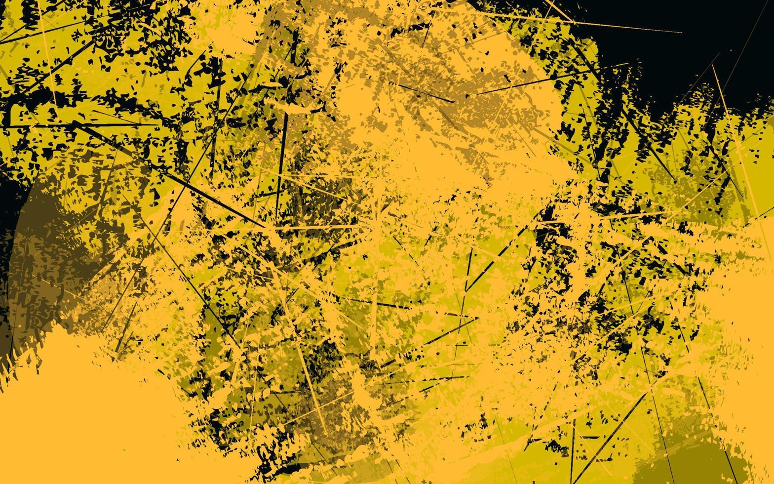 abstrakt grunge textur svart och orange bakgrund vektor