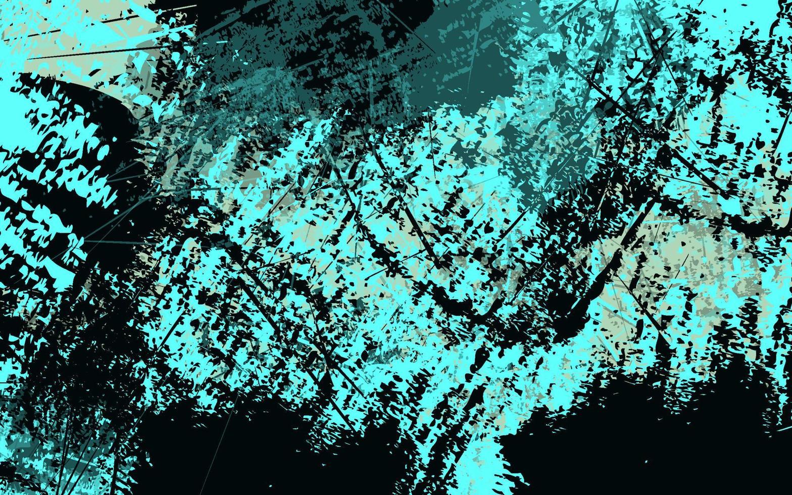 abstrakte Grunge-Textur schwarz-blauer Hintergrund Vektor