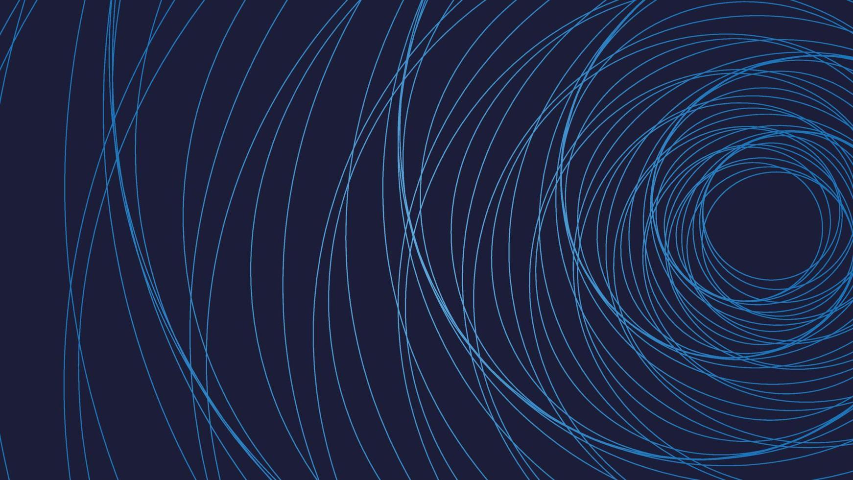abstrakte blaue Linien Technologie-Vektor-Hintergrund vektor